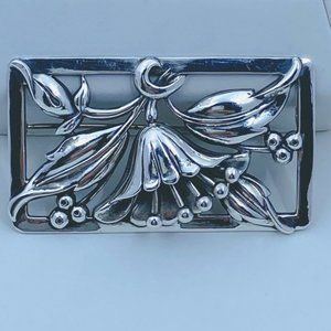 Vintage CORO Sterling Flower Pin/Brooch